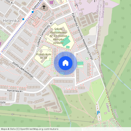 ul. Krzysztofa Baczyńskiego, Helenka, Zabrze, śląskie