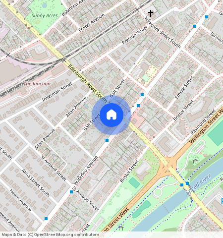 ** Waterloo Avenue, Guelph, ON, Canada