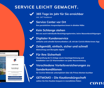 Tolle 3-Raum-Wohnung über den Dächern der Stadt - Foto 1