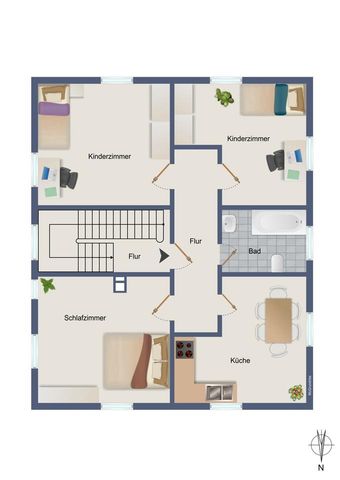 Lichtdurchflutete 3-Zimmer Wohnung - Foto 4