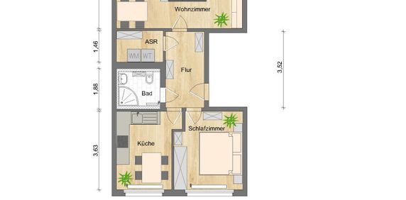 Wohnung Nr. 305/101/41 - Photo 2