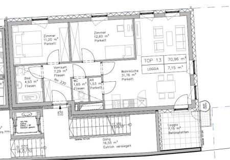 Unbefristet: Modernisierte Altbauwohnung mit Loggia Hochstraße 11 Top 13 - Photo 5