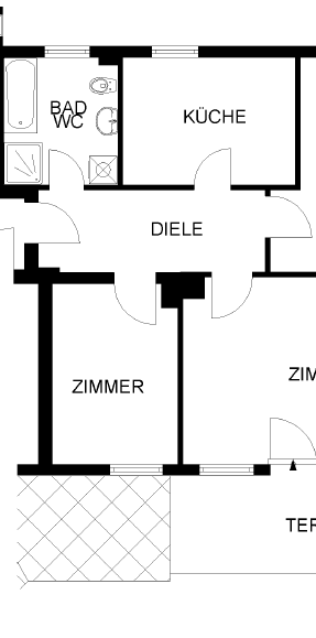 3 1/2 Zimmer mit DACHTERRASSE und GARAGE - Photo 2