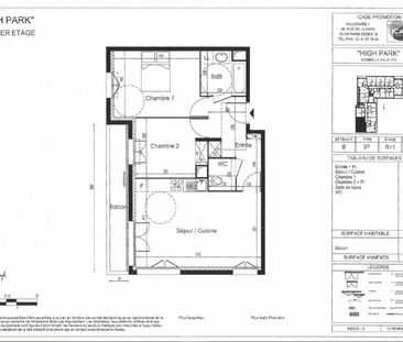 location Appartement T3 DE 61.29m² À COMBS LA VILLE - Photo 3