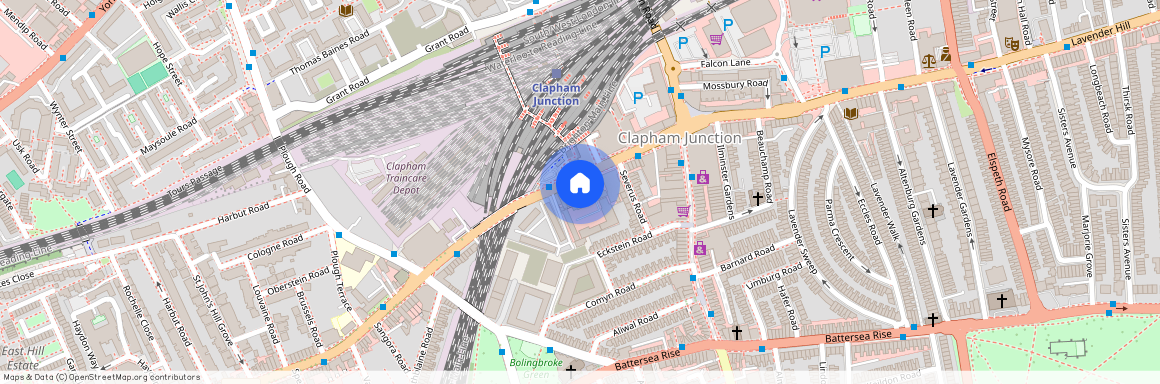 St. John's Hill, Clapham, SW11, London