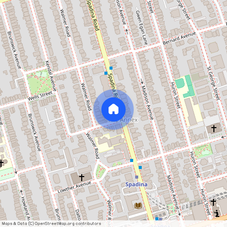 70 Spadina Road, Old Toronto, Old Toronto, Toronto, M5R 2X3