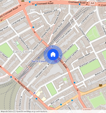 ** Earls Court Road, London, SW5 9AD