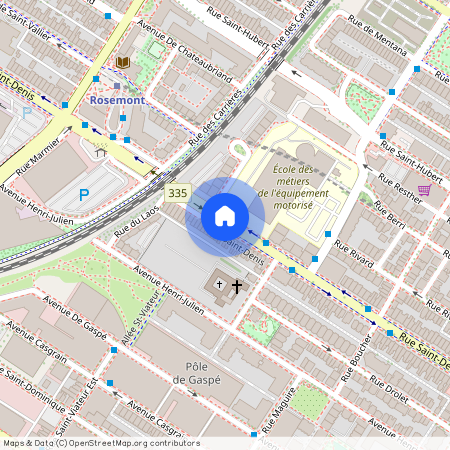 5576 Rue Saint-Denis, Montréal, QC H2J 2M5