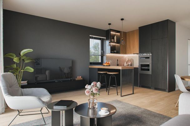 Modernes Wohnhaus (mit 4 Einheiten) nahe dem Wasserwald - Charmante Wohnung TOP 3 mit Balkon und Gartenanteil - Foto 1