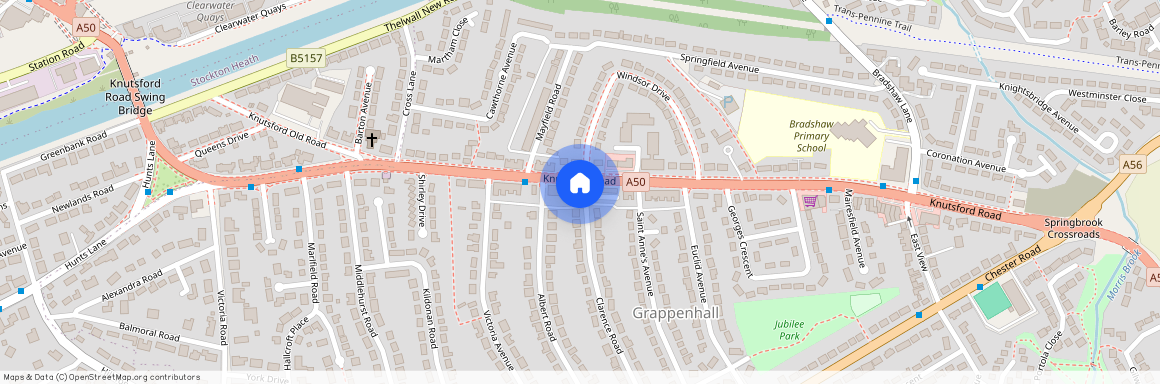 Knutsford Road, Warrington, WA4