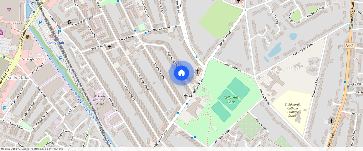 Selly Oak, B29 7AY, Birmingham