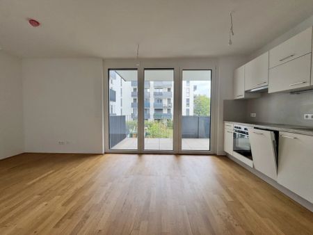 Wohnen mit Grünblick nahe U1 Kagraner Platz - Photo 2