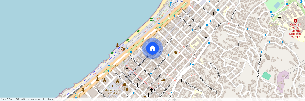 Reggio Di Calabria, Corso G. Garibaldi - Reggio Calabria Centro, Reggio-Di-Calabria