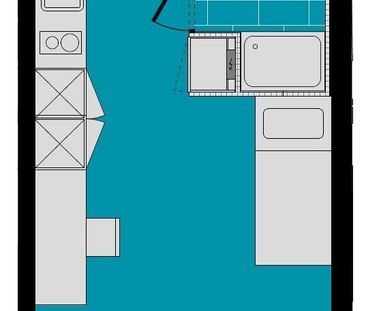 Studio dans résidence pour étudiants, proche de la Gare de Renens - Photo 5