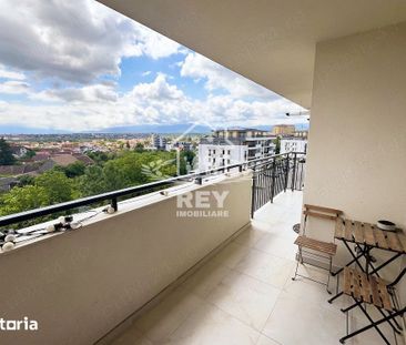 Prima închiriere Apartament 2 camere + balcon 10 mp. cu vedere panor - Photo 4