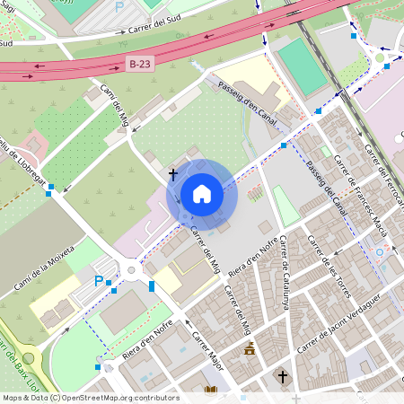 Centre, - Carrer de la Creu d'en Muntaner