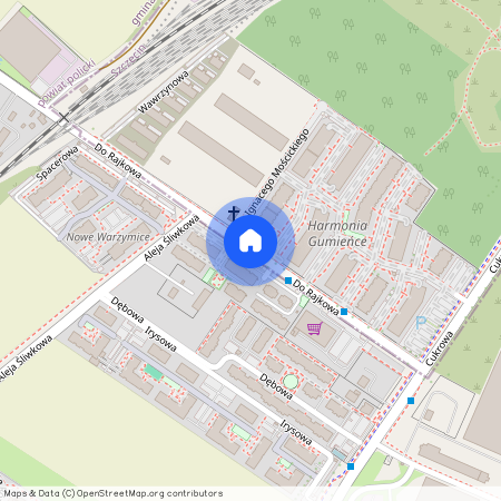 Gumieńce, Zachód, Szczecin, zachodniopomorskie, Warzymice