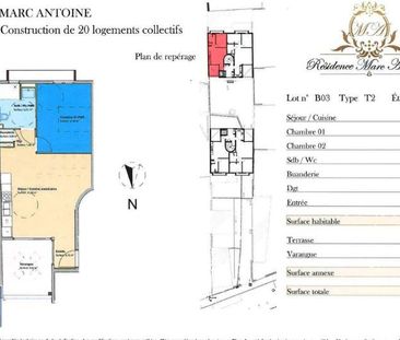 Location Appartement 2 pièces 44m² ST DENIS 97400 - Photo 1