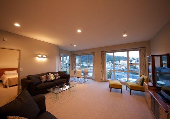 3 bedroom penthouse apartment at Stadium Gardens overlooking historic Thorndon - Photo 1