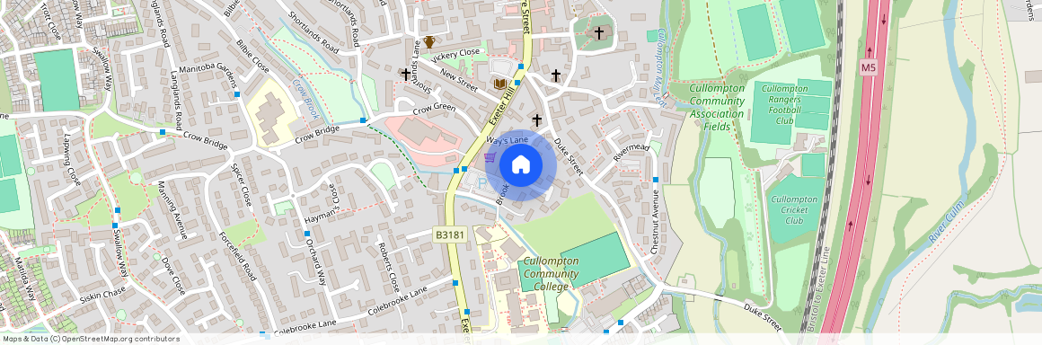 Jubilee Gardens, Cullompton, EX15