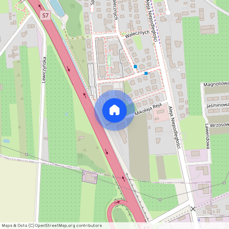 ul. Jana Kochanowskiego, Grójec, Grójec, grójecki, mazowieckie