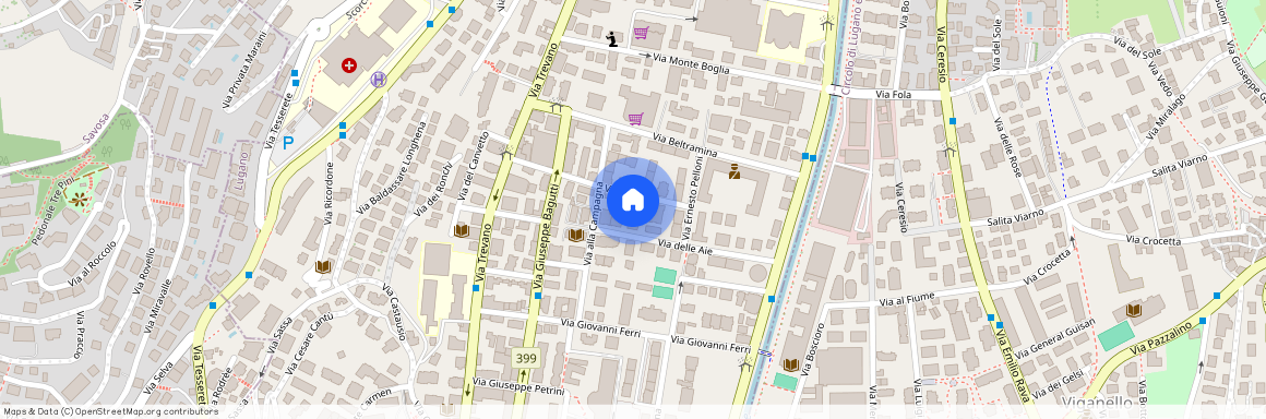 via delle aie 3a, 6900, Lugano