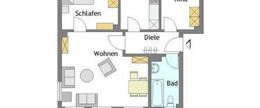 4-Zimmer-Wohnung in Mülheim-Winkhausen - Foto 1
