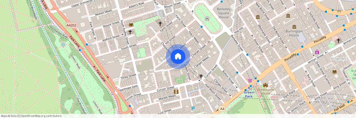 Chesterfield Hill, Mayfair, London, W1J