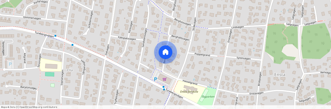 Berghällsvägen, Täby