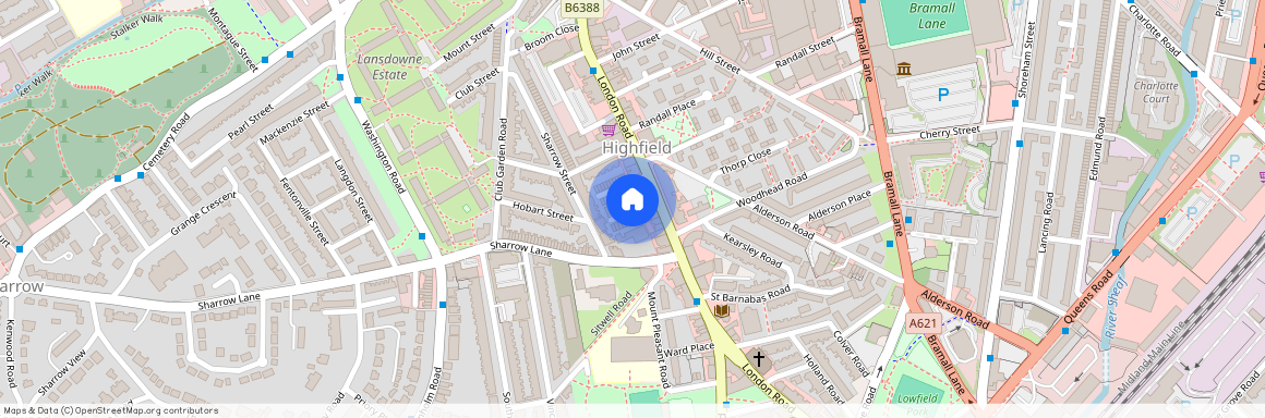 Cecil Square, Sheffield, S2