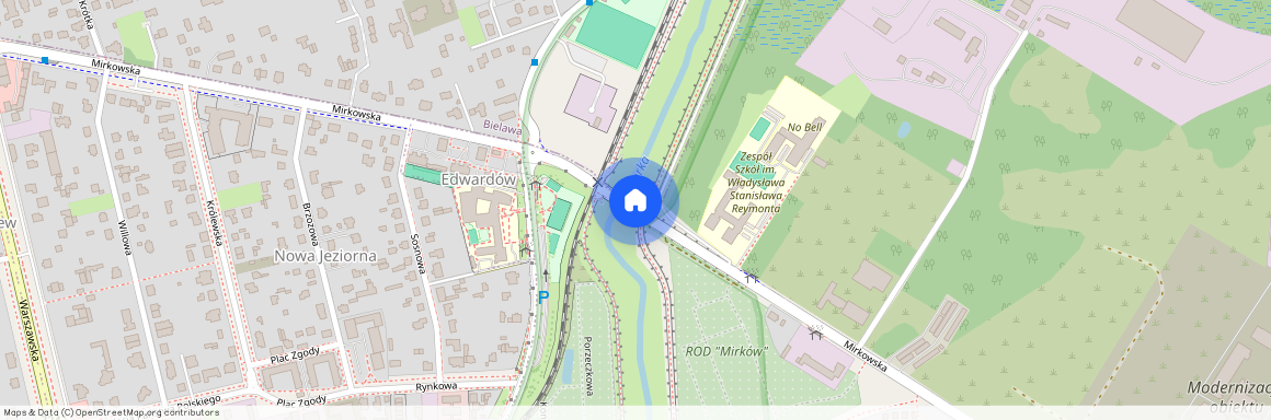 ul. Mirkowska, Konstancin-Jeziorna, Konstancin-Jeziorna, piaseczyński, mazowieckie