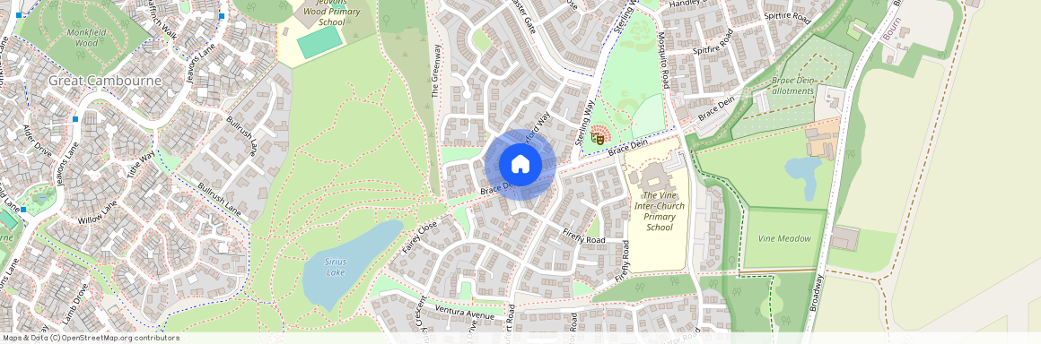 Brace Dein, Upper Cambourne, Cambridge, Cambridgeshire, CB23