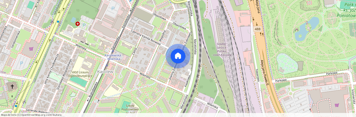 Żubrowej, Polesie, Łódź