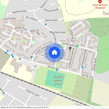 Sussex Walk, Canterbury, Kent, CT1