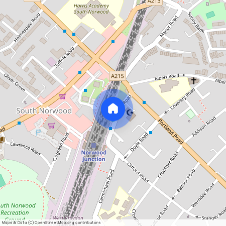 Station Road, SE25, London