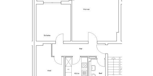Naabstr. 22, 3 L - Gut geschnittene 3 Zimmer Wohnung mit Balkon. WBS erforderlich!! - Photo 3