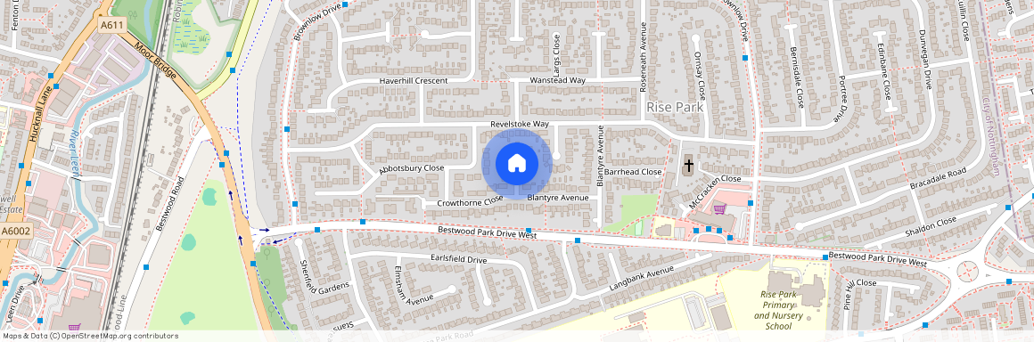 Crowthorne Gardens, Nottingham, NG5