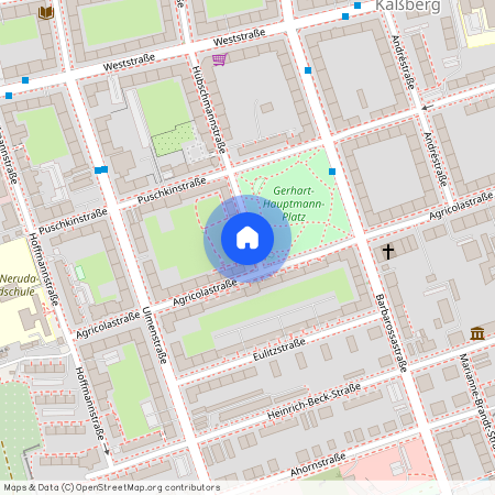 Kaßberg:, Gerhart-Hauptmann-Platz 9, 09112, Chemnitz, Chemnitz,
