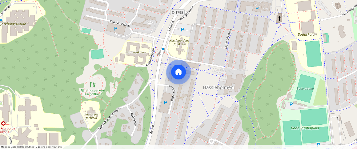 Hässleholmen, Borås, Västra Götaland, Distansgatan 21