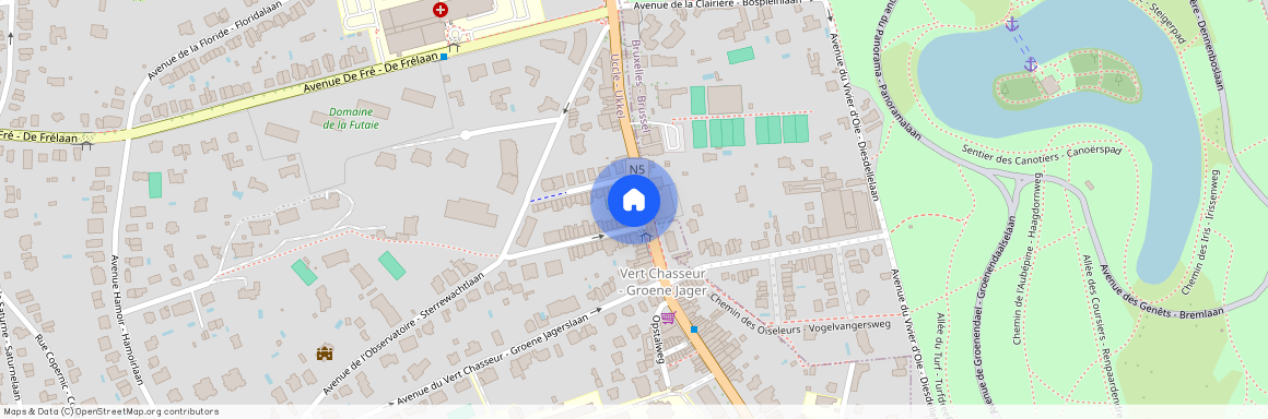 Chaussée De Waterloo - Waterloosesteenweg, 1073, 1180, Uccle