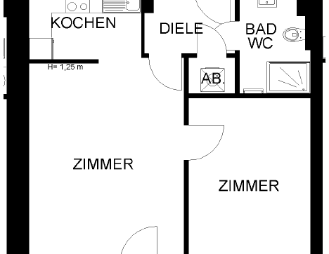 2-Zimmer Wohnung in Haspe-Zentrum - Photo 1