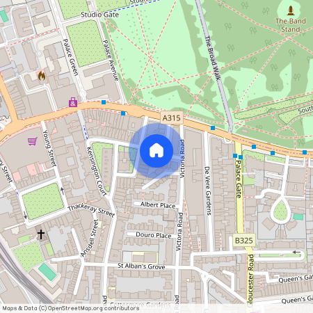 Prince Of Wales Terrace, Kensington, London, W8