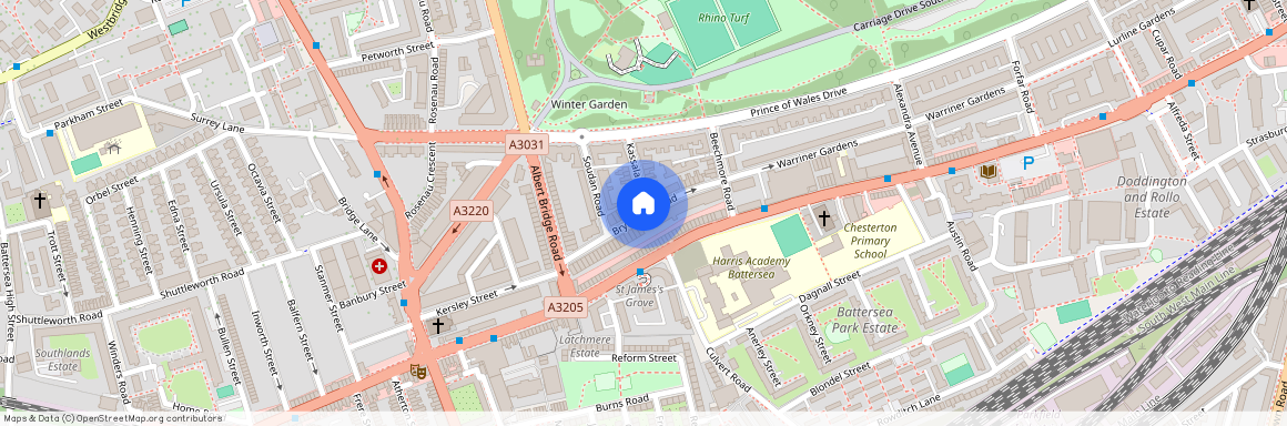 Cyril Mansions, Prince of Wales Drive, London, SW11