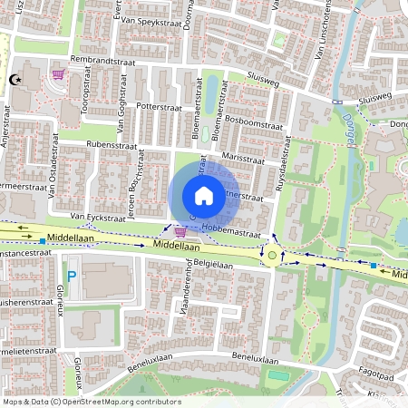 Gerard Doustraat 6, West 2, 5102EA, Dongen