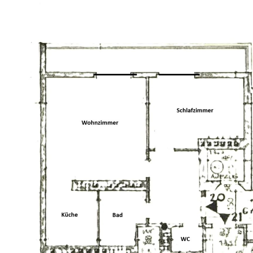 U6-Nähe - Komplett sanierte Wohnung in ruhiger Lage – Ideal für Paare und Singles - Photo 2