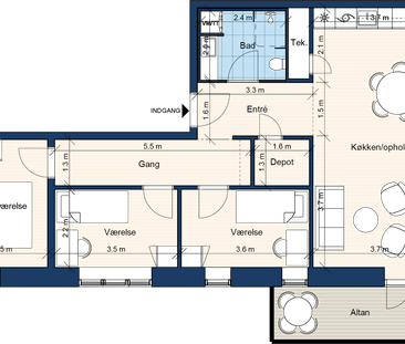 Frederiksbro Torv 10, 1. th - Photo 1