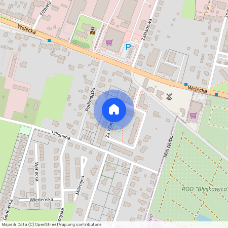 ul. Za Wiatrakiem, Mierzyn, Dobra (Szczecińska), policki, zachodniopomorskie