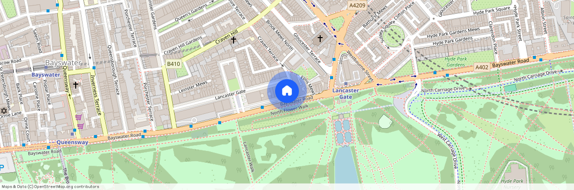 Lancaster Gate, W2 3NW, London