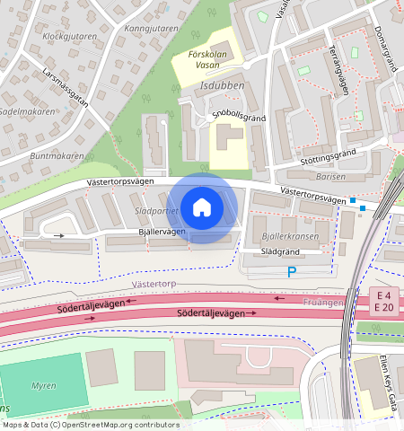 Bjällervägen **, Västertorp