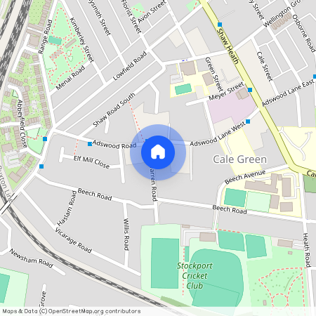 Warren Road, Stockport, Greater Manchester, SK3